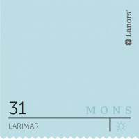 Краска Lanors Mons Цвет Larimar 31 Ларимар Interior 0,2 Л