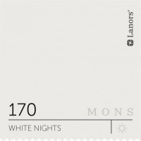 Краска Lanors Mons Цвет White Nights 170 Белые Ночи Interior 0,2 Л