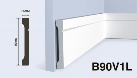 Плинтус Hiwood B90V1L фото 3