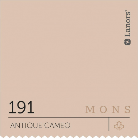 Краска Lanors Mons цвет Antique Cameo 191 Античная Камея Interior 2,5 л
