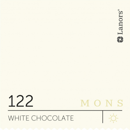 Краска Lanors Mons Цвет White Chocolate 122 Белый Шоколад Interior 2,5 Л