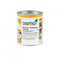 Масло с твердым воском для дерева Osmo Hartwachs-Ol Effekt Цвет необработанной древесины 3044 2,5 л