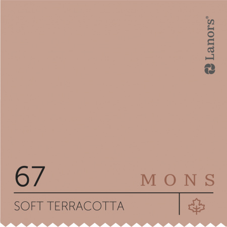 Краска Lanors Mons цвет Soft terracotta 67 Нежная терракота