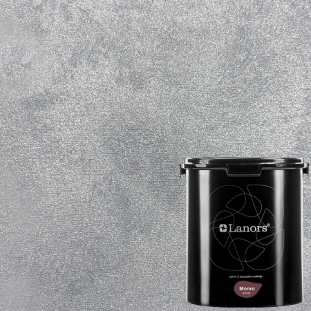 Штукатурка декоративная Lanors Monro Silver MS_058 3 кг