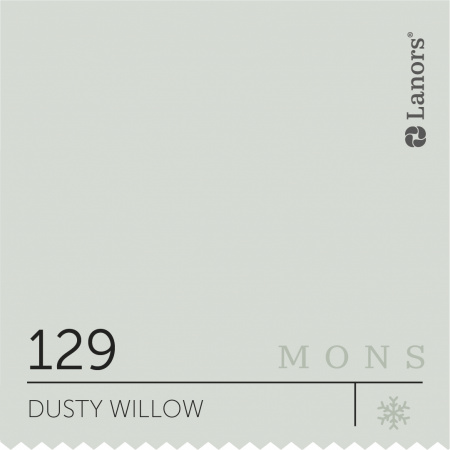 Краска Lanors Mons Цвет Dusty Willow 129 Пыльная Ива Exterior 4,5 Л