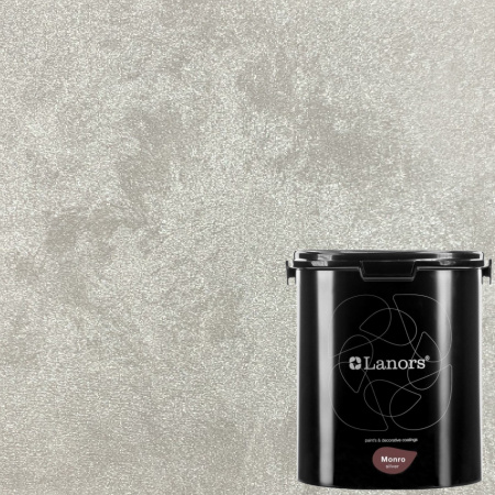 Штукатурка декоративная Lanors Monro Silver MS_073 3 кг