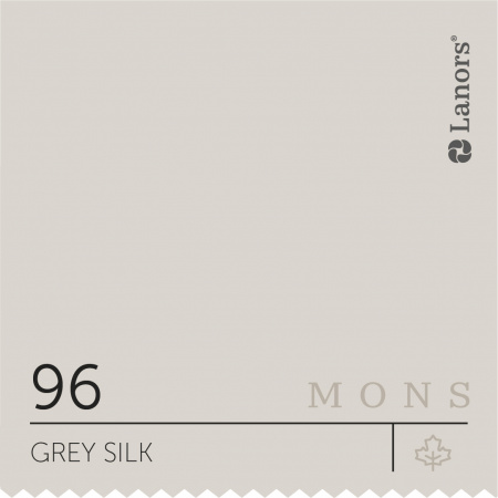 Краска Lanors Mons Цвет Grey Silk 96 Серый Шелк Eggshell 4,5 Л