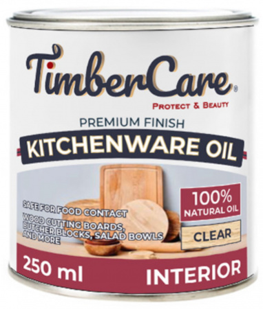 Масло TimberCare Kitchenware Oil для столешниц и деревянной посуды 0,25 л