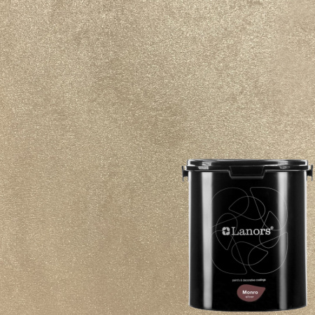 Штукатурка декоративная Lanors Monro Silver MS_045 3 кг