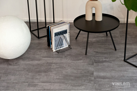 SPC ламинат Vinilam Ceramo Stone 71616 Цемент Серый