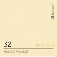Краска Lanors Mons Цвет Mango Mousse 32 Манговый Мусс Interior 0,2 Л