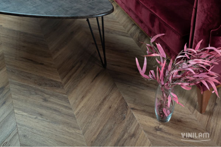 SPC ламинат Vinilam Parquet Chevron I107516 Шеврон Лувр