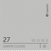 Краска Lanors Mons Цвет Leaden Clouds 27 Свинцовые Облака Interior 0,2 Л