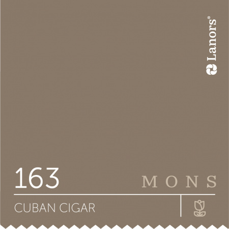 Краска Lanors Mons Цвет Cuban Cigar 163 Кубинская Сигара Interior 2,5 Л