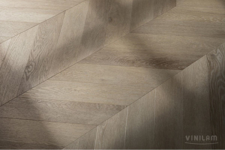 SPC ламинат Vinilam Parquet Chevron RI4445118CL4 Шеврон Сезар