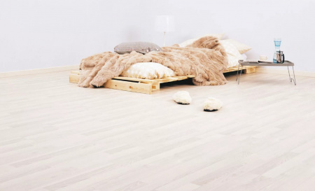 Паркетная доска Tarkett Salsa Art Ясень Уайт Перл браш Ash White Pearl BR фото 2