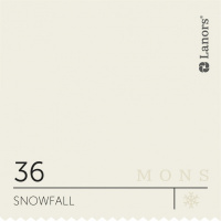 Краска Lanors Mons Цвет Snoefall 36 Снегопад Interior 0,2 Л