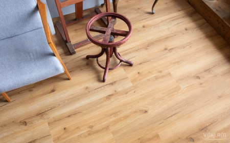 SPC ламинат Vinilam Cork Premium 33100 Дуб Мадрид фото 2