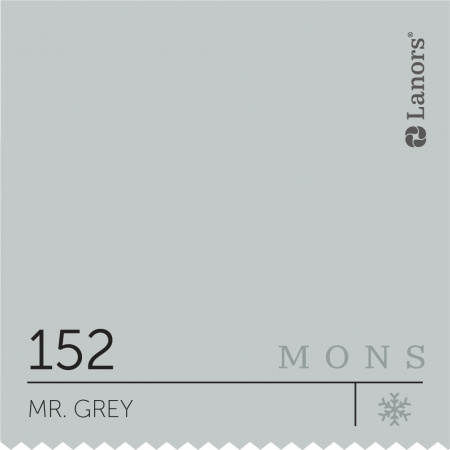 Краска Lanors Mons Цвет Mr. Grey 152 Мистер Грей Interior 2,5 Л