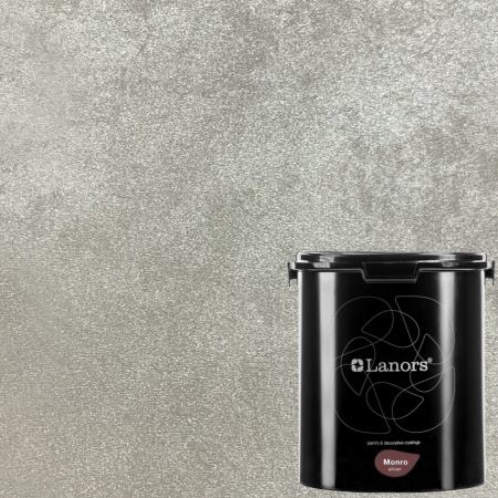 Штукатурка декоративная Lanors Monro Silver MS_090 3 кг