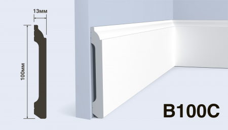 Плинтус Hiwood B100C фото 3