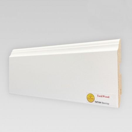 Плинтус Teckwood Титан Вектор фигурный 80×16