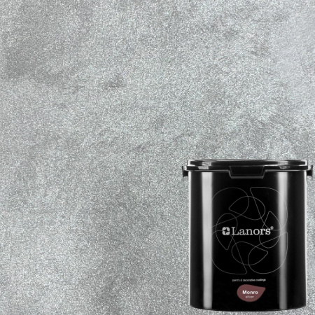 Штукатурка декоративная Lanors Monro Silver MS_079 3 кг