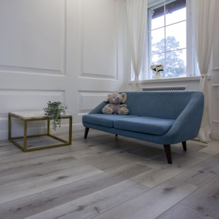 SPC ламинат Damy Floor Family T7020-2 Дуб Классический Серый фото 2