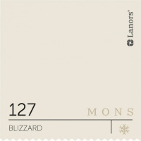 Краска Lanors Mons Цвет Blizzard 127 Метель Interior 0,2 Л