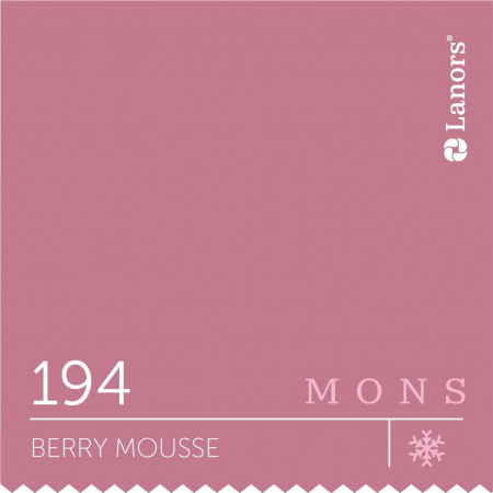 Краска Lanors Mons цвет Berry mousse 194 Ягодный мусс