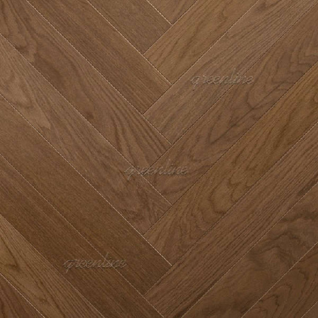Инженерная доска Английская Елка Greenline Smart Plus Техно 621 Дуб Квантум
