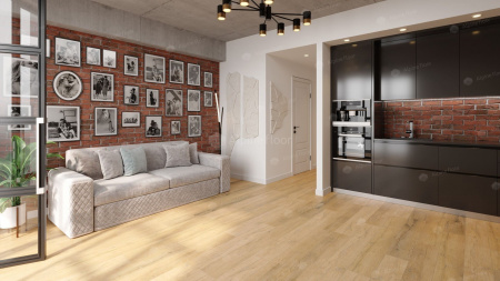 SPC ламинат Alpine Floor Premium XL ABA ECO 7-16 Дуб Медовый фото 2