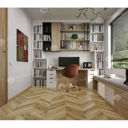 SPC ламинат Alpine Floor Chevron Alpine ECO 18-17 Grazioso Гразиосо фото 3