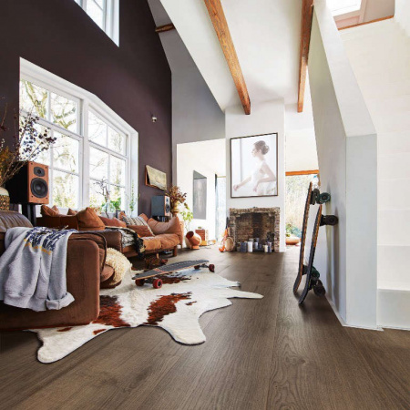 Паркетная доска Meister HD 400 Lindura Дуб рустик оливково-серый масло 8511 Olive grey rustic oak фото 2