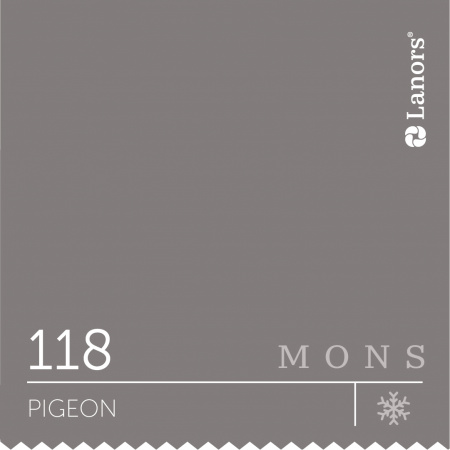 Краска Lanors Mons цвет Pigeon 118 Голубиный