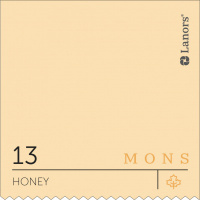 Краска Lanors Mons Цвет Honey 13 Мед Interior 0,2 Л