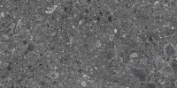 Чеппо Неро ПРО Керамогранит графитовый 60х120 матовый структурный R11/A Бархат
