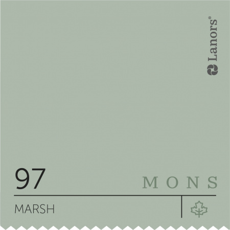 Краска Lanors Mons цвет Marsh 97 Болотный