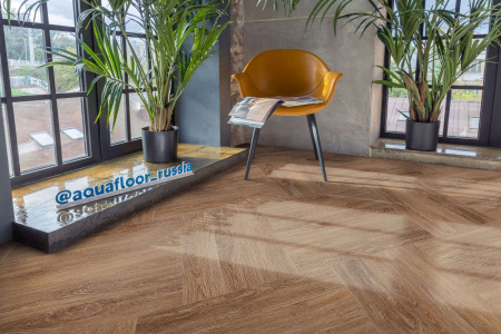 Виниловый пол клеевой Aquafloor Parquet Glue AF2508PG фото 2