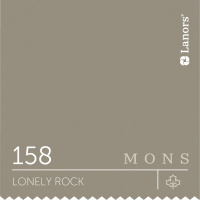 Краска Lanors Mons Цвет Lonely Rock 158 Одинокая Скала Interior 0,2 Л