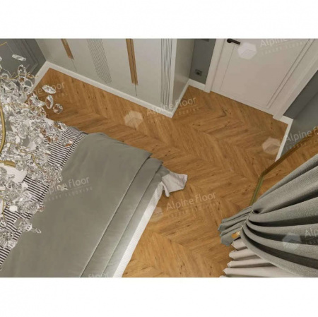 SPC ламинат Alpine Floor Chevron Alpine ECO 18-16 Tesoro Тесоро фото 2