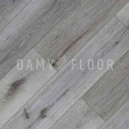 SPC ламинат Damy Floor Family T7020-5D Дуб Состаренный Серый