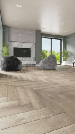 Кварц виниловый ламинат SPC Alpine Floor Parquet Premium ABA ECO 19-5 Дуб Натуральный Отбеленный фото 3