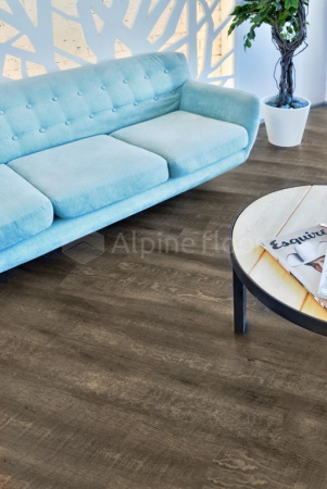 Виниловый пол Alpine Floor клеевой Ultra ЕСО 5-8 Дуб Рустикальный