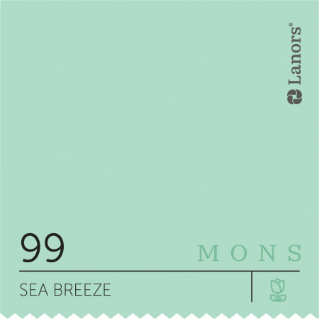 Краска Lanors Mons Цвет Sae Breeze 99 Морской Бриз Interior 2,5 Л