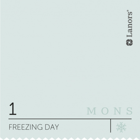 Краска Lanors Mons цвет Freezing day 1 Морозный день