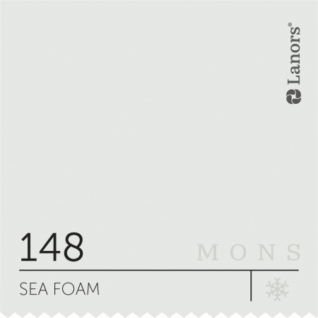 Краска Lanors Mons Цвет Sea Foam 148 Морская Пена Eggshell 1 Л