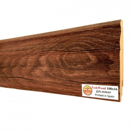 Плинтус TeckWood фигурный дуб Амбар 100×16