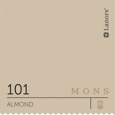 Краска Lanors Mons цвет Almond 101 Миндаль Exterior 4,5 л