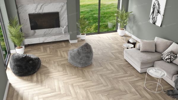 SPC ламинат Alpine Floor Parquet Light ECO 13-4 Дуб Арктик